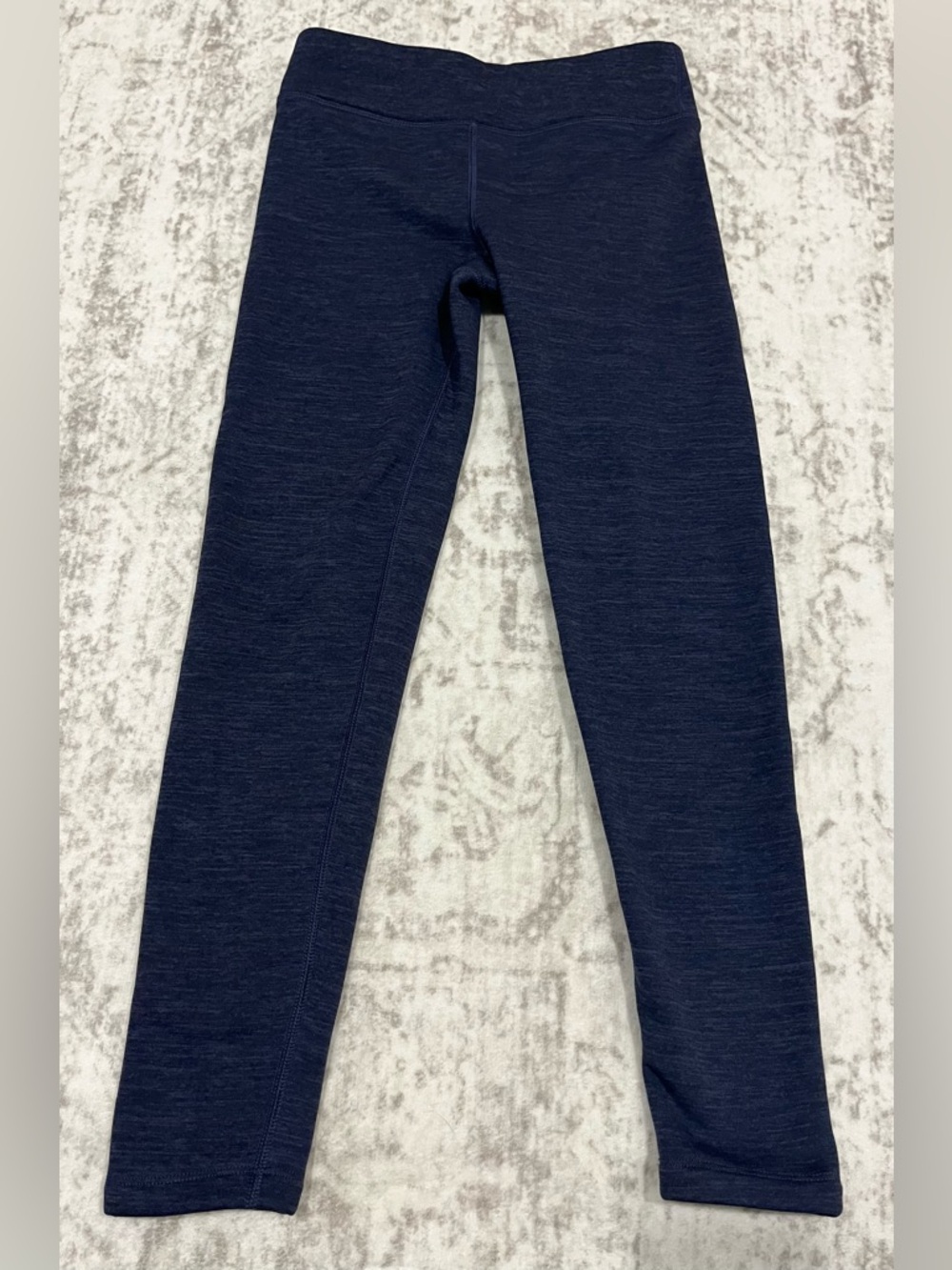 Athleta Girl Polartec Tight Blue Large 12 VGUC